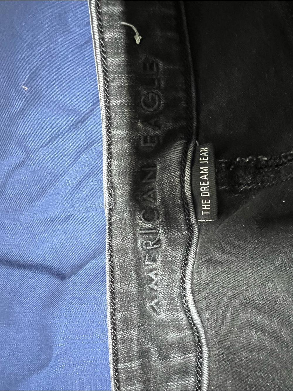 American Eagle Outfitters Black 'The Dream Jean' High-Rise Jeans - Picture 4 of 5